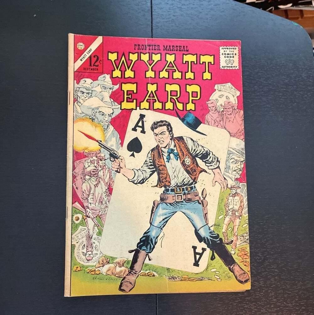 Wyatt Earp, Frontier Marshal Vol. 1 No. 61 Charlton Comic Book